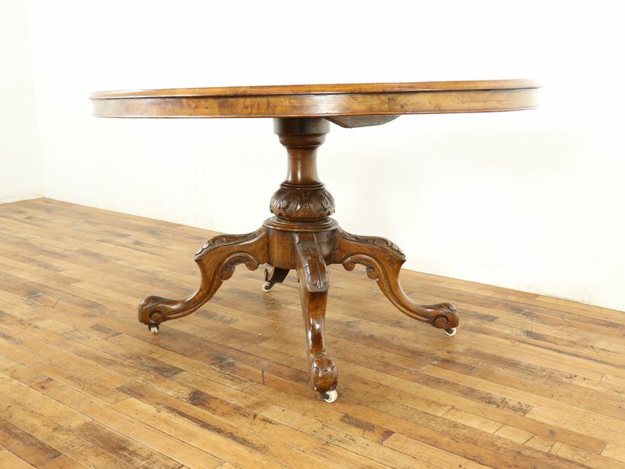 イギリスアンティーク家具 ルーテーブル 58846