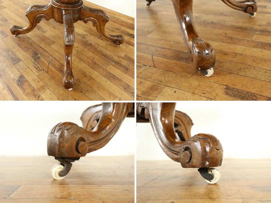 イギリスアンティーク家具 ルーテーブル 58846