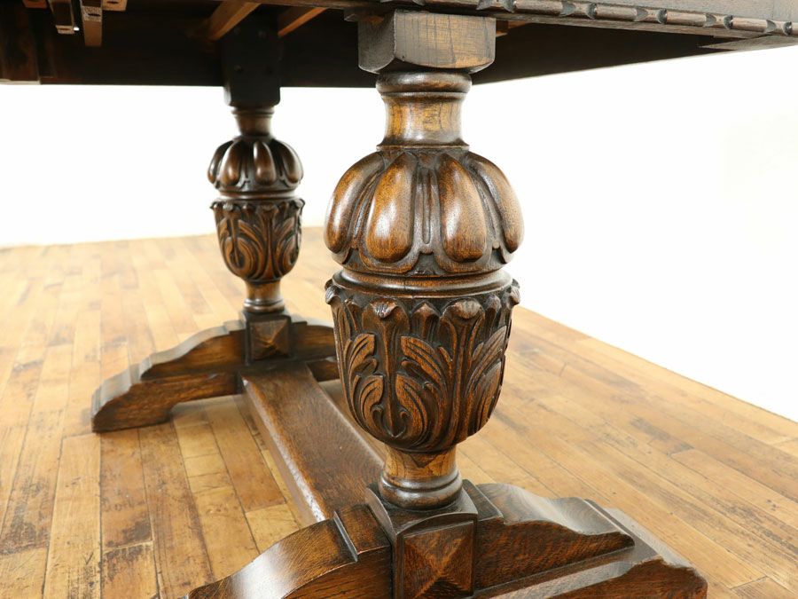 アンティーク ドローリーフテーブル 58924b