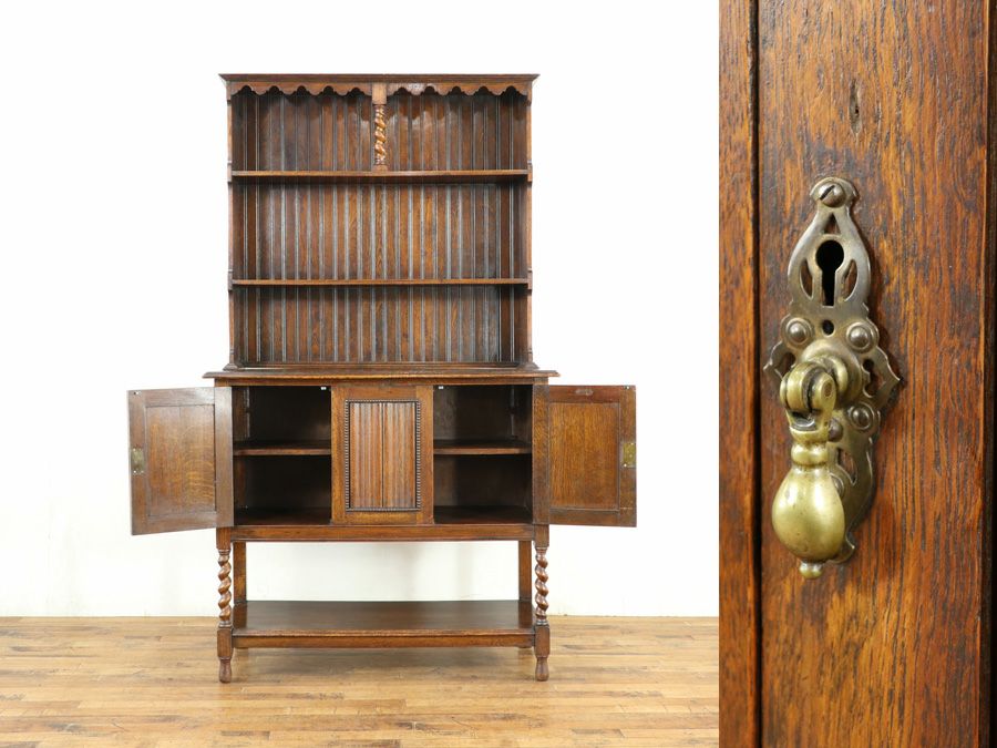 アンティーク家具 カップボード 58896