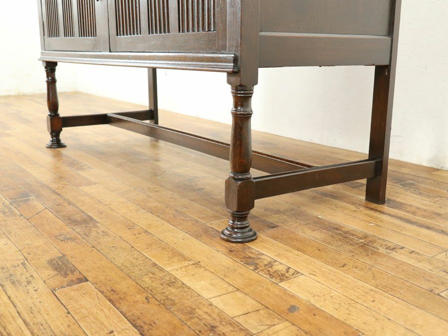 ミラーバックサイドボード　アンティーク