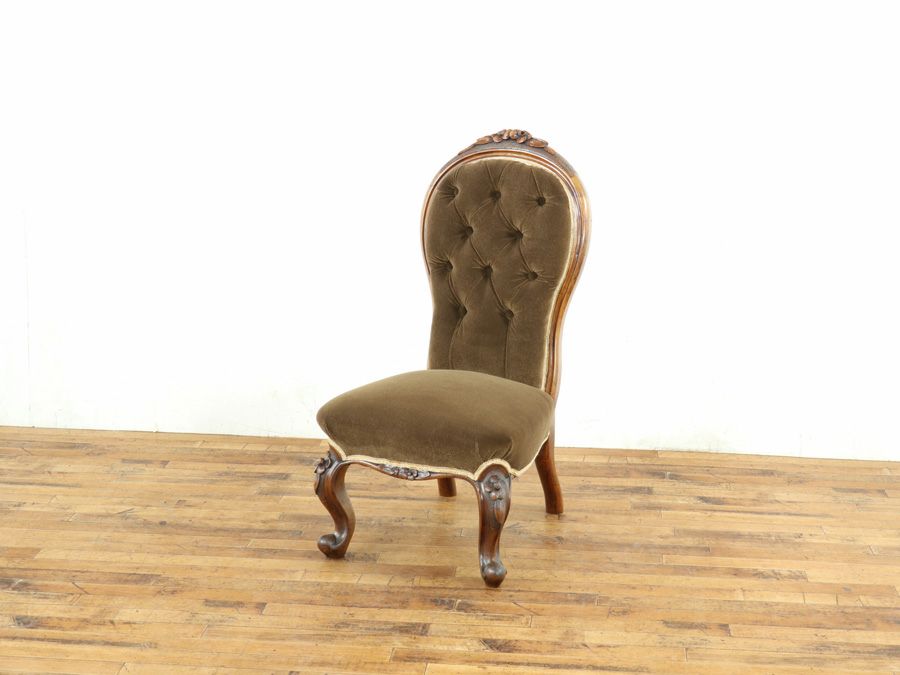 アンティーク家具 張替済チェア 58932