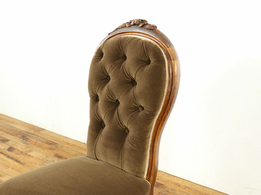 アンティーク家具 張替済チェア 58932