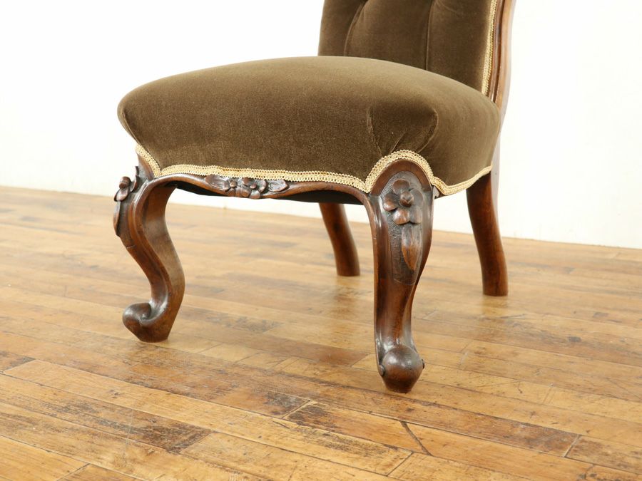 アンティーク家具 張替済チェア 58932