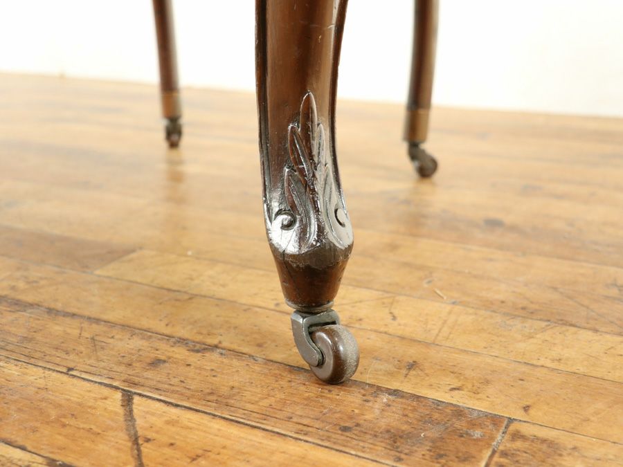 アンティーク家具 張替済アームチェア 58855