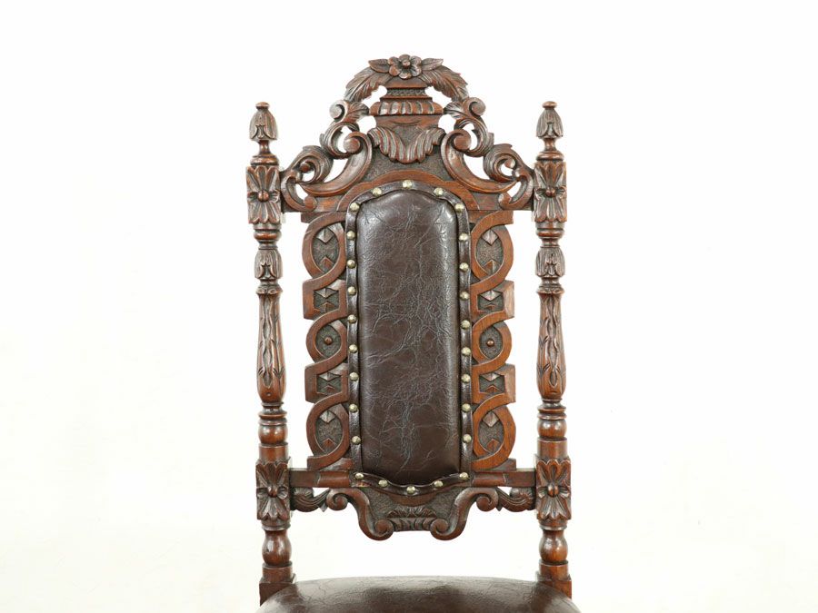 アンティーク家具 張替済チェア 58570