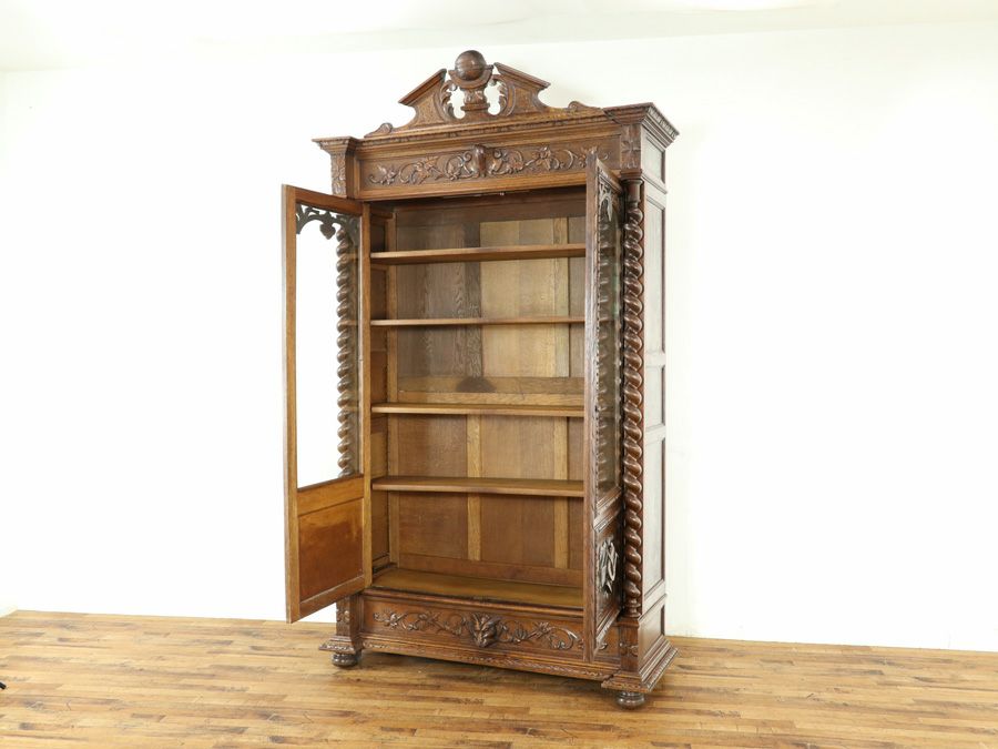 アンティーク家具 キャビネット 64893