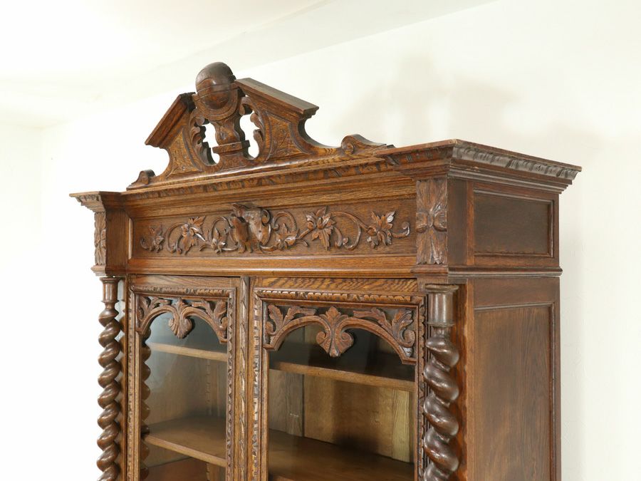 アンティーク家具 キャビネット 64893