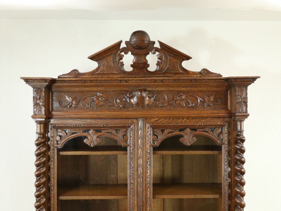 アンティーク家具 キャビネット 64893