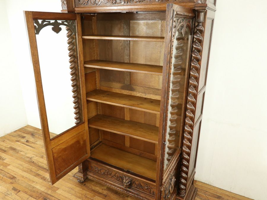 アンティーク家具 キャビネット 64893