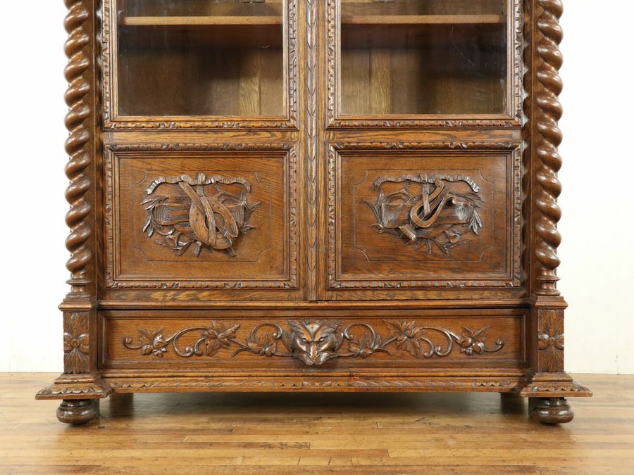 アンティーク家具 キャビネット 64893