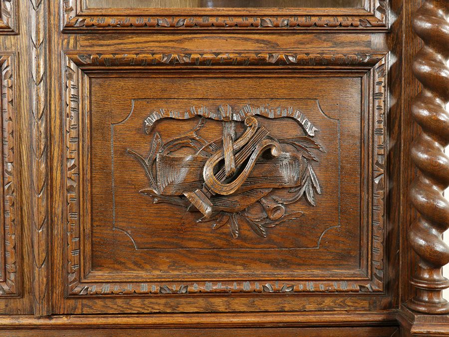 アンティーク家具 キャビネット 64893