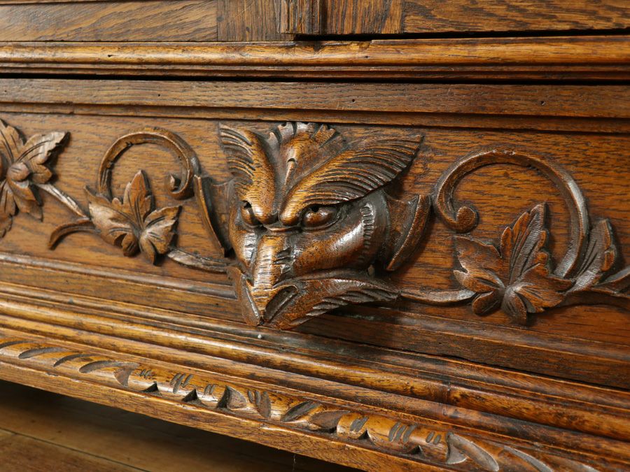 アンティーク家具 キャビネット 64893