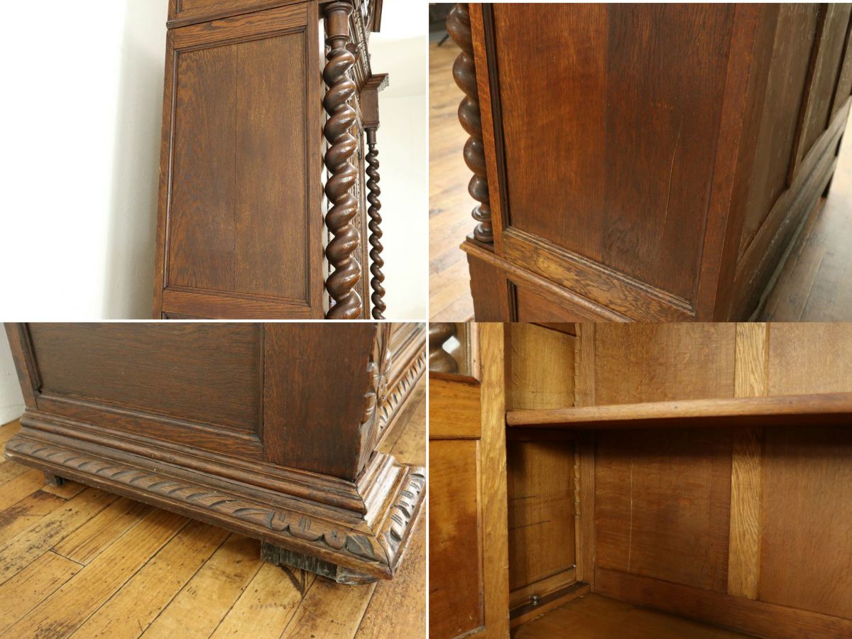 アンティーク家具 キャビネット 64893