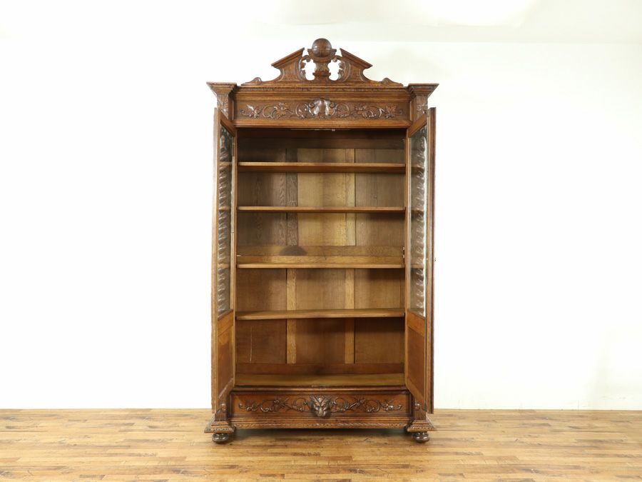 アンティーク家具 キャビネット 64893