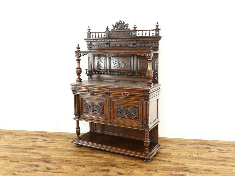 アンティーク家具 キャビネット 64904