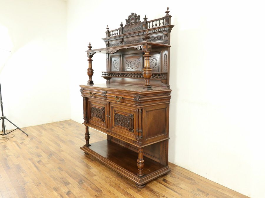 アンティーク家具 キャビネット 64904