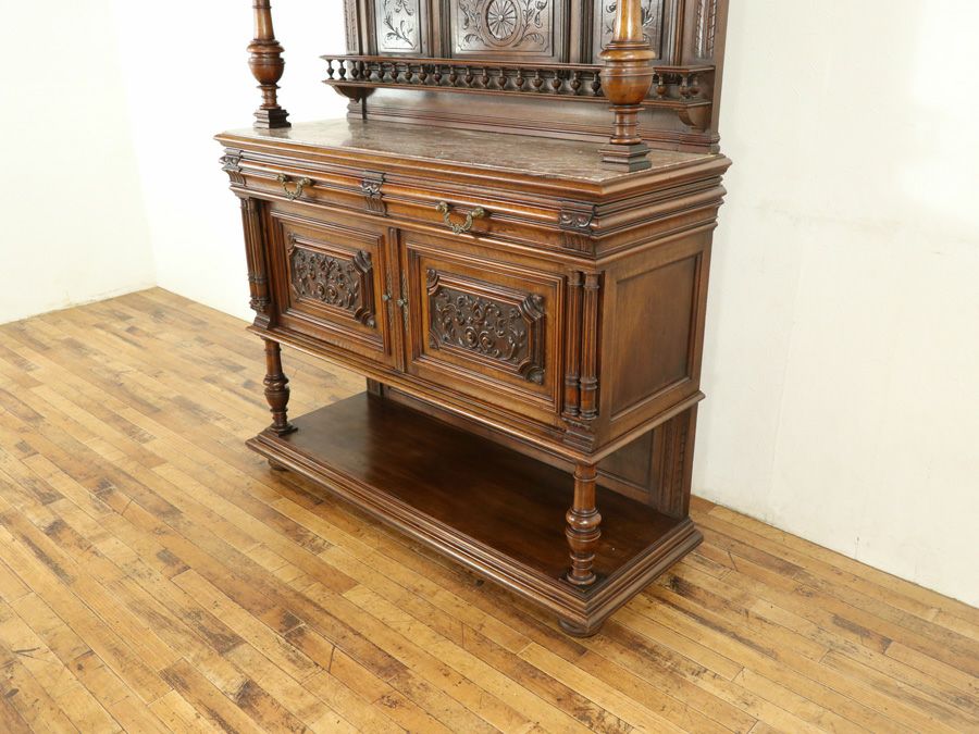 アンティーク家具 キャビネット 64904