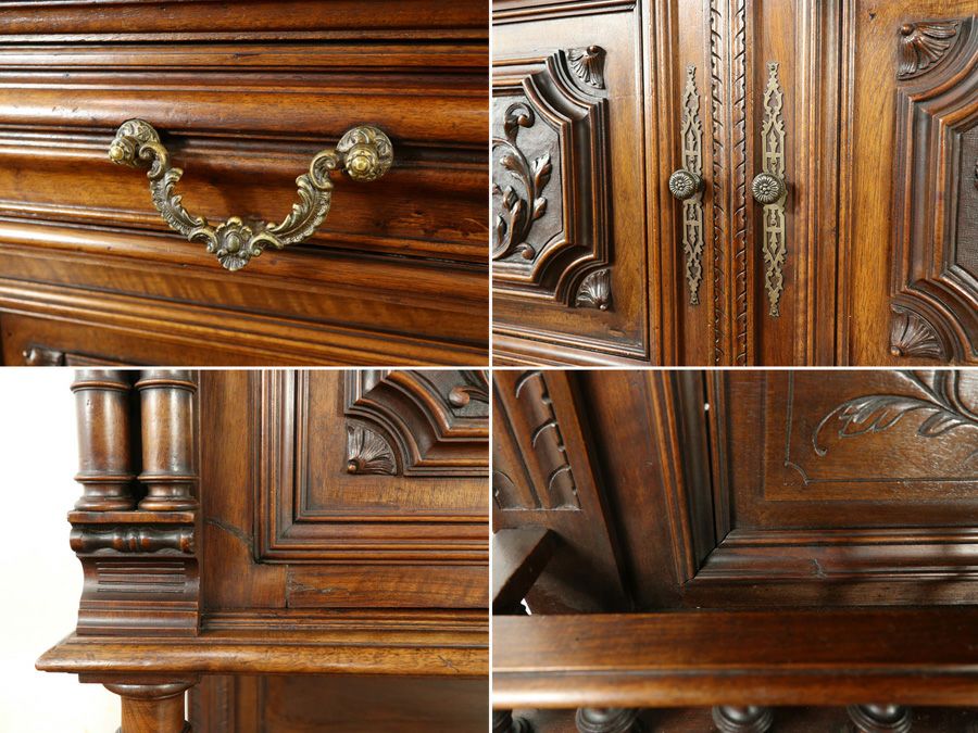 アンティーク家具 キャビネット 64904