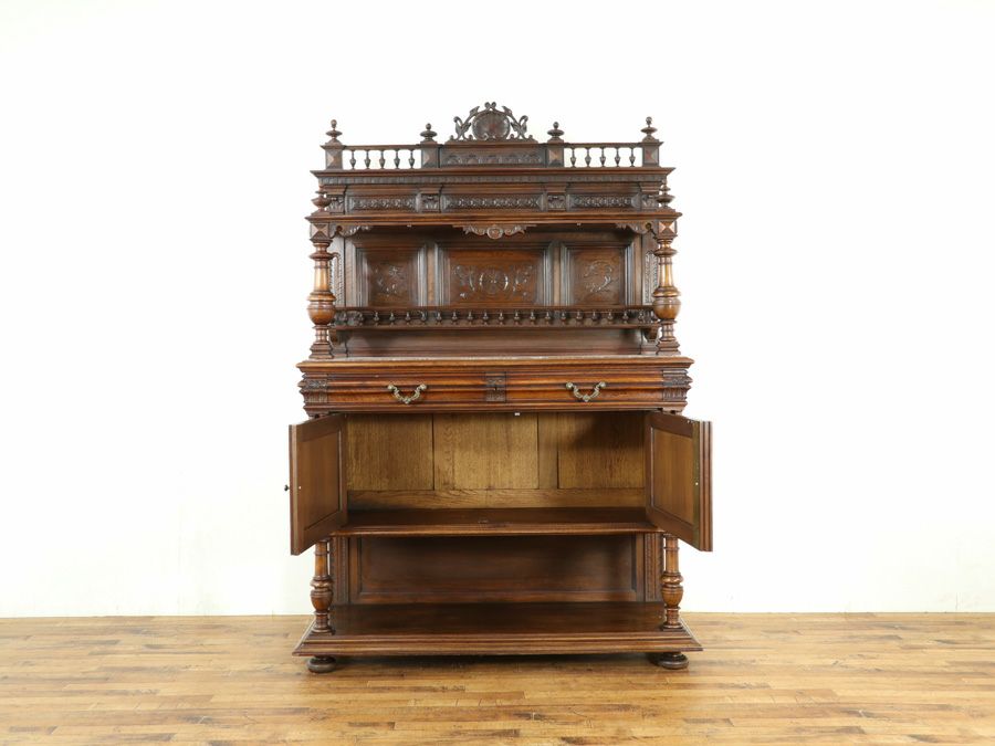 アンティーク家具 キャビネット 64904