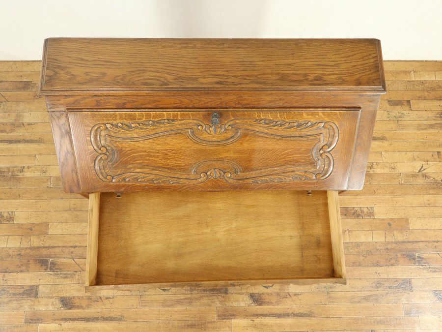 アンティーク家具 ビューロー 64901