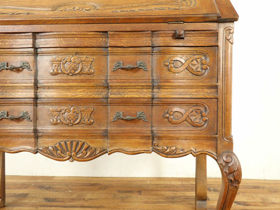 アンティーク家具 ビューロー 64901