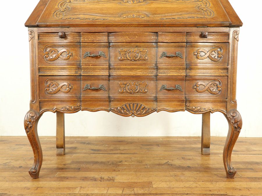 アンティーク家具 ビューロー 64901