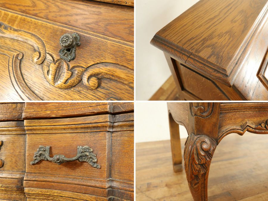 アンティーク家具 ビューロー 64901