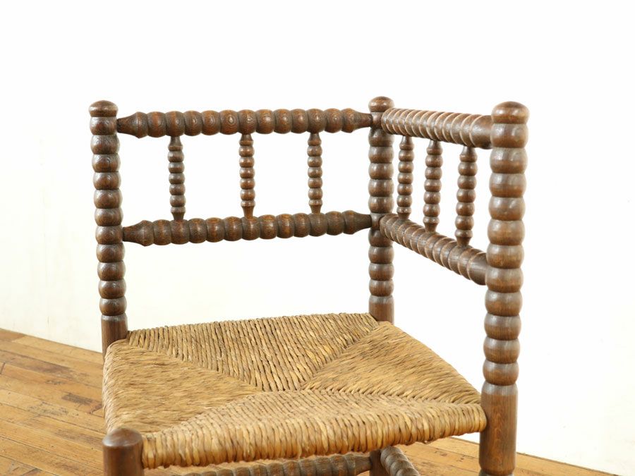 アンティーク家具 コーナーチェア 64825