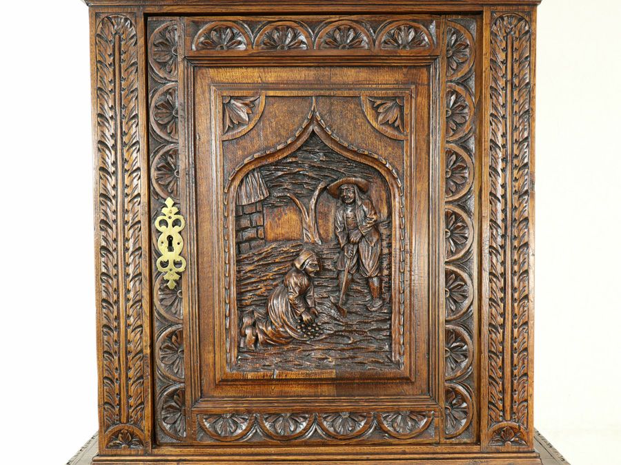 アンティーク家具 キャビネット 64896