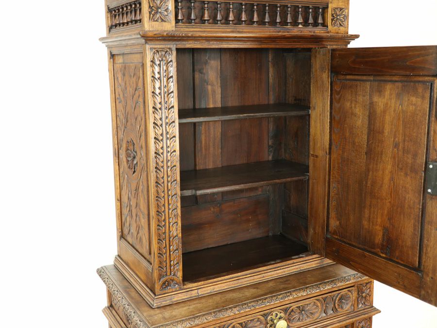 アンティーク家具 キャビネット 64896