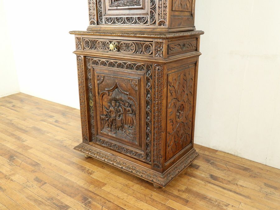 アンティーク家具 キャビネット 64896