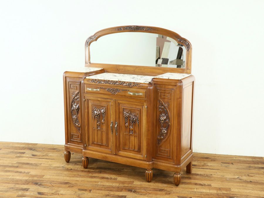 アンティーク アールデコサイドボード 64917