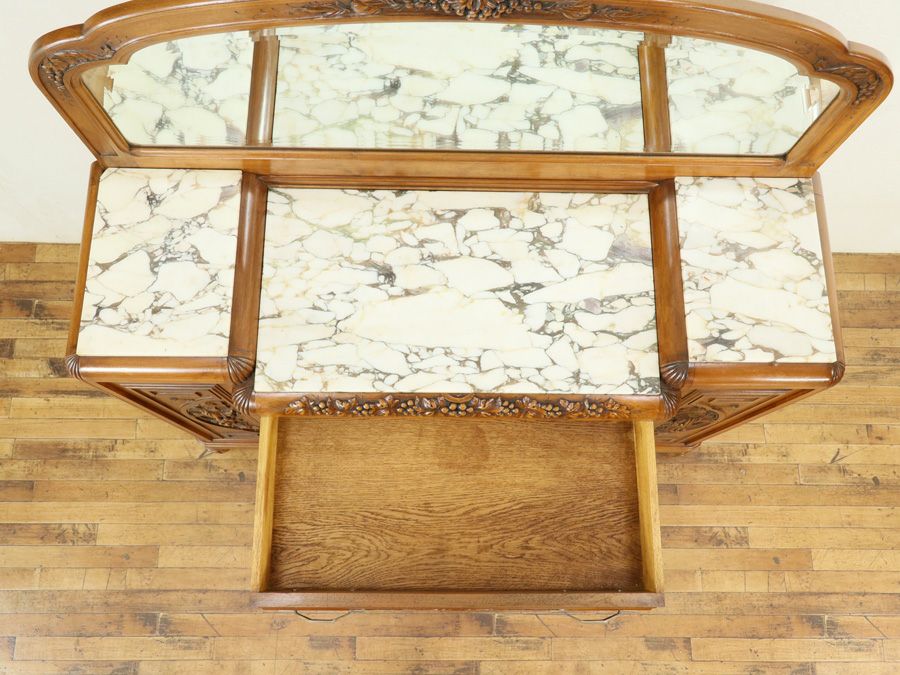 アンティーク アールデコサイドボード 64917