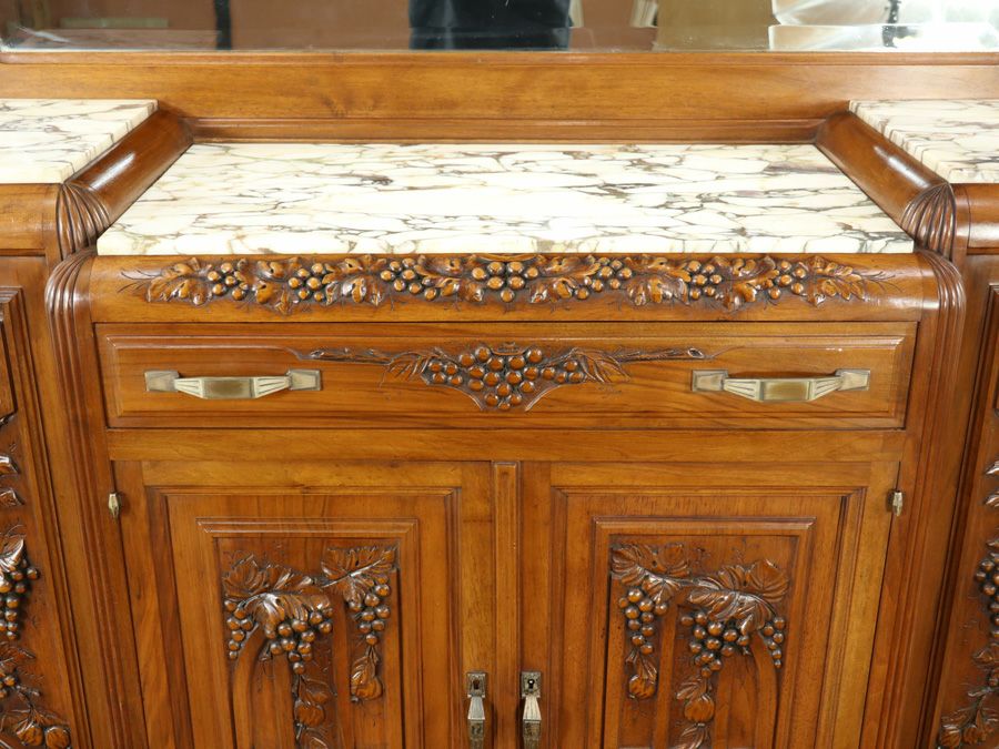 アンティーク アールデコサイドボード 64917