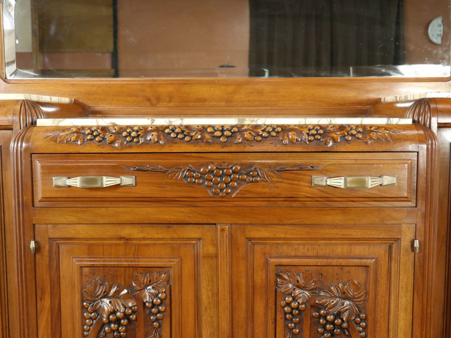 アンティーク アールデコサイドボード 64917