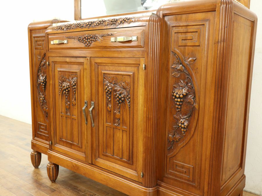 アンティーク アールデコサイドボード 64917