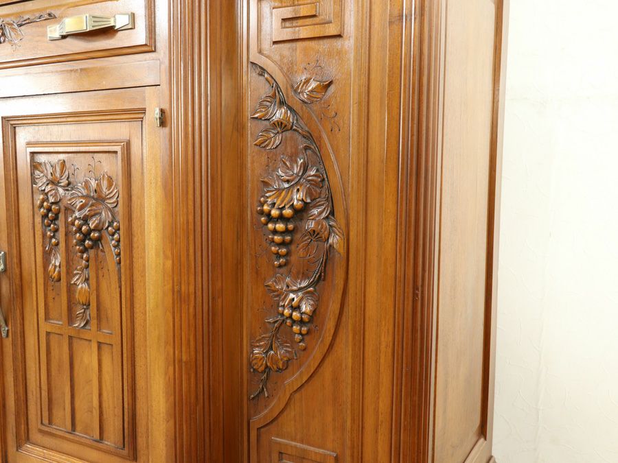 アンティーク アールデコサイドボード 64917