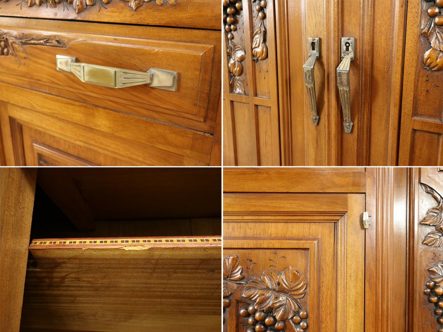 アンティーク アールデコサイドボード 64917