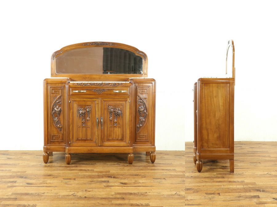 アンティーク アールデコサイドボード 64917