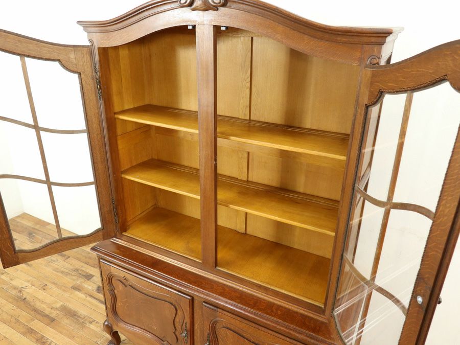 アンティーク家具 キャビネット 64858