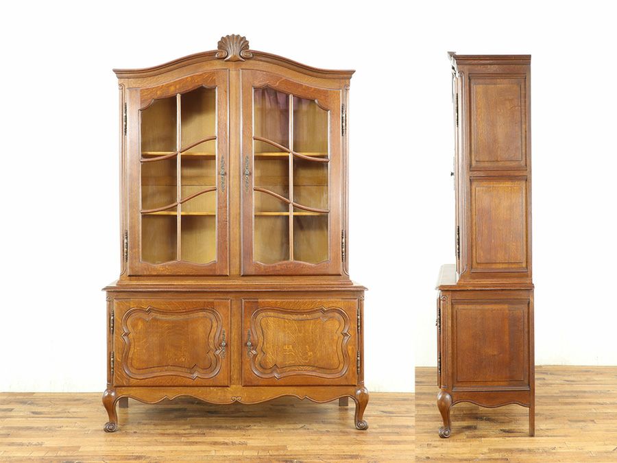 アンティーク家具 キャビネット 64858