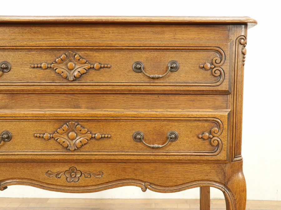 アンティーク家具 猫脚チェスト 64866