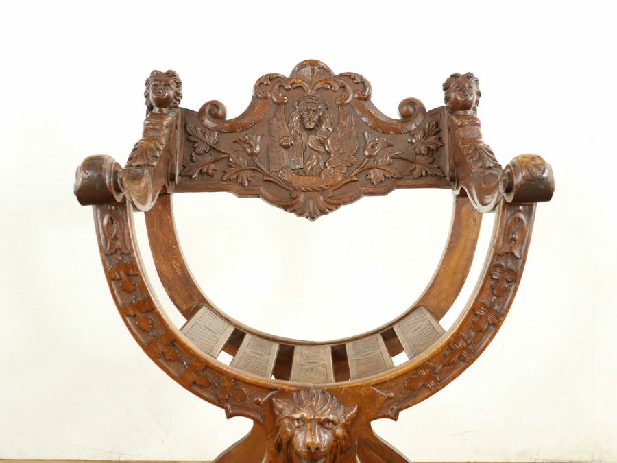 アンティーク家具 サボナローラチェア 64812