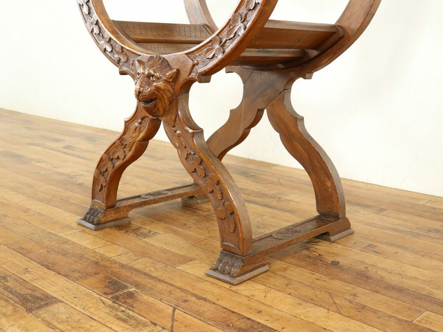 アンティーク家具 サボナローラチェア 64812