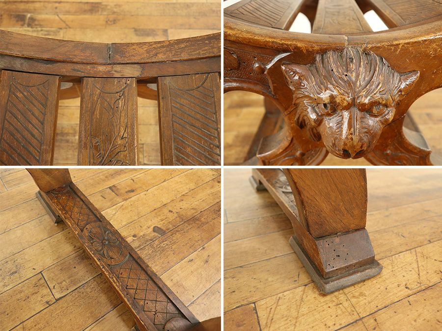 アンティーク家具 サボナローラチェア 64812