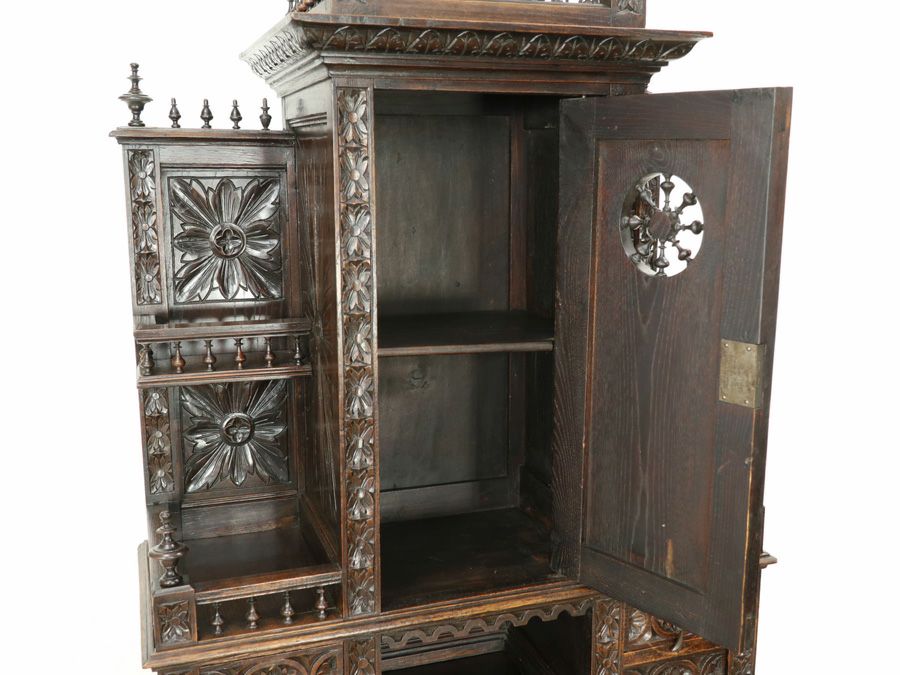 アンティーク家具 ゴシックキャビネット 64903