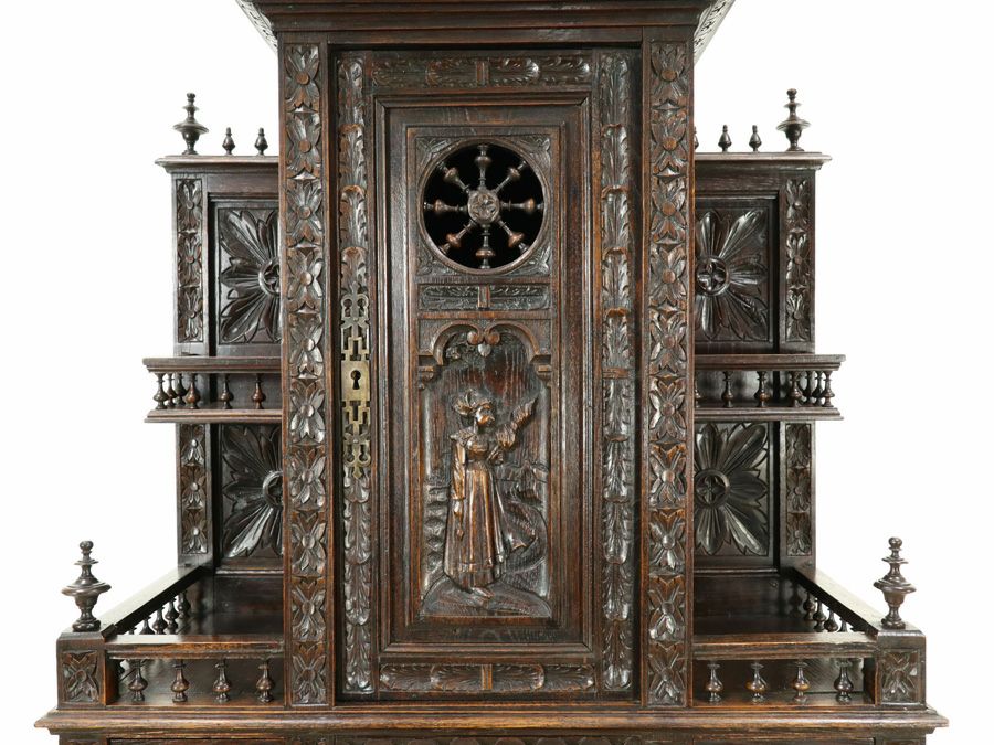 アンティーク家具 ゴシックキャビネット 64903