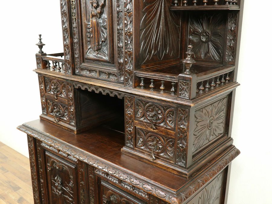 アンティーク家具 ゴシックキャビネット 64903