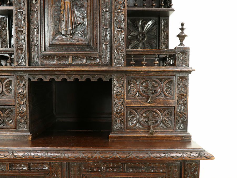 アンティーク家具 ゴシックキャビネット 64903